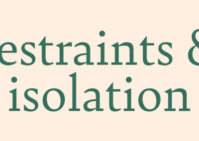 Family Resource on Restraints and Isolation  in Special Education
