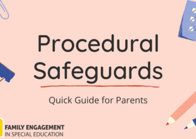 Procedural Safeguards Quick Guide
