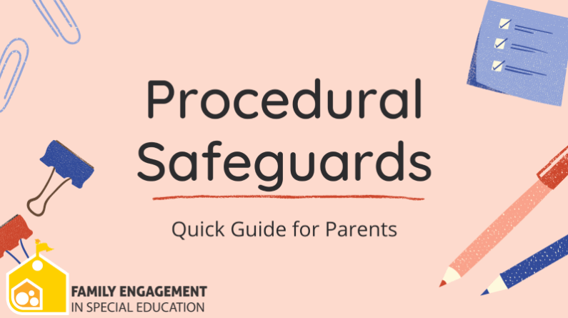 Procedural Safeguards Quick Guide