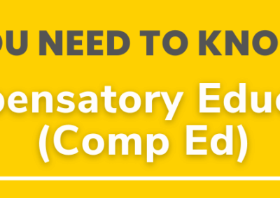 What you need to know about Compensatory Education (Comp Ed)