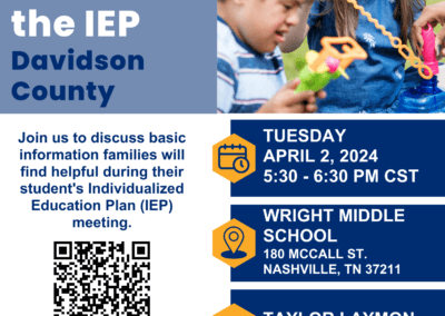 Basics of the IEP – Davidson County