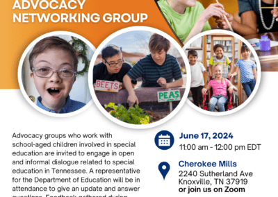 First and East TN – Special Education Advocacy Networking Group