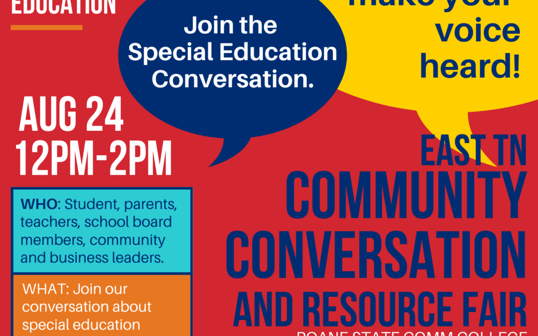 East TN Community Conversation and Resource Fair