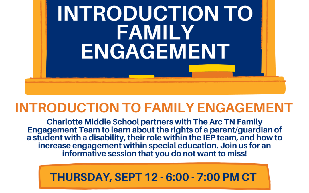 CANCELLED – CMS Introduction to Family Engagement