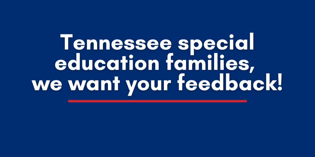 Special Education Feedback Survey