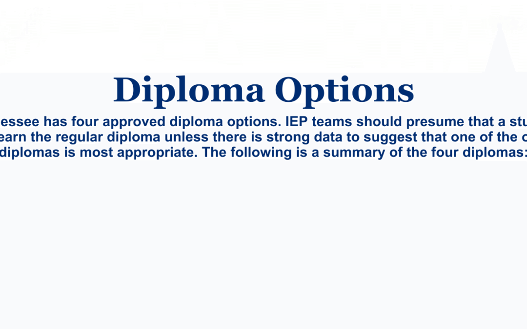 Diploma Options