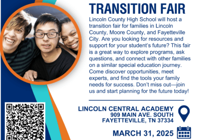 Lincoln County, Moore County and Fayetteville City Schools Transition Fair