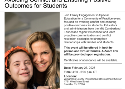 Mid Cumberland Tennessee Region – Community of Practice